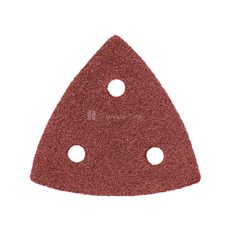 80*80mm Slijtvast Hout Polijsten Driehoekig Schuurpapier