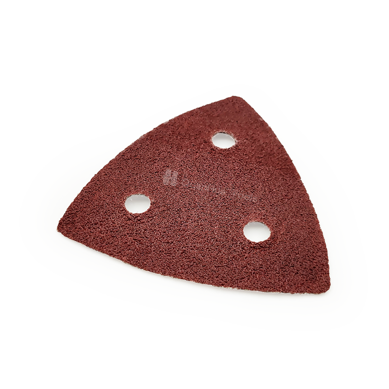 80*80mm Slijtvast Hout Polijsten Driehoekig Schuurpapier